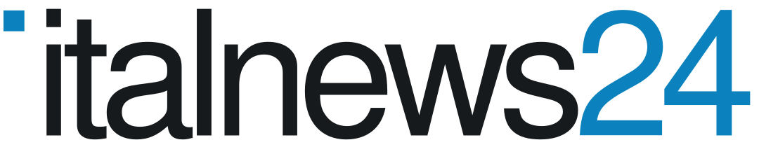 Logo orizzontale bianco — ItalNews24